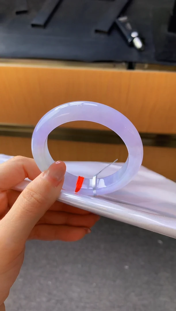 未镶嵌手镯翡翠-F138 圈口53.7 全款11.6万 定金2万