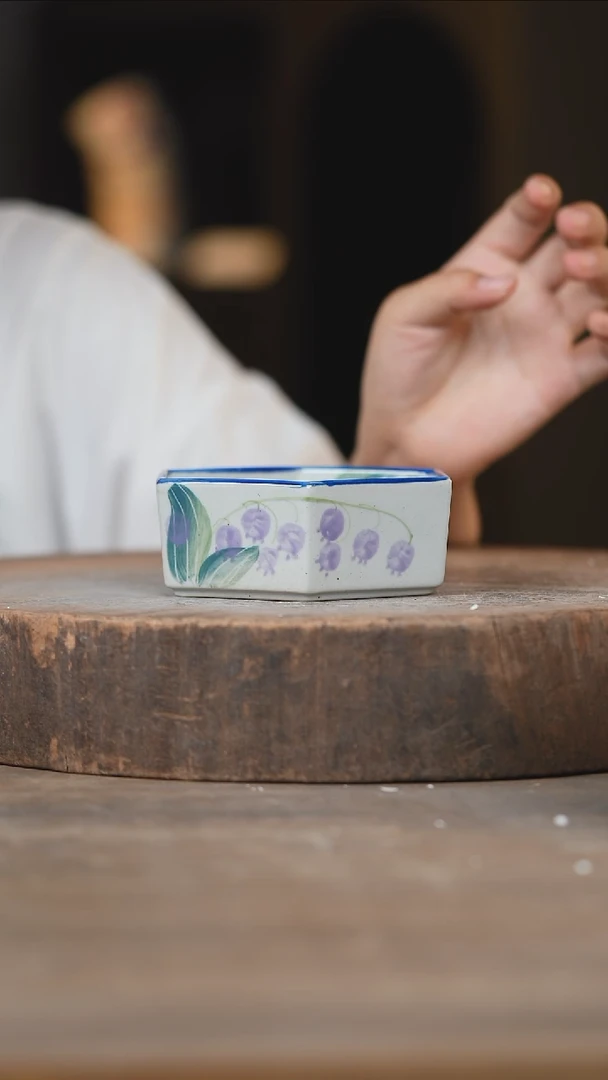 瓷片景德镇高温釉下彩（食品级）