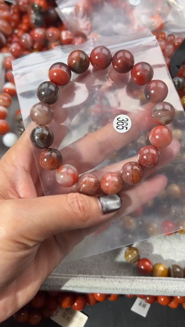 未镶嵌手串南红玛瑙12+