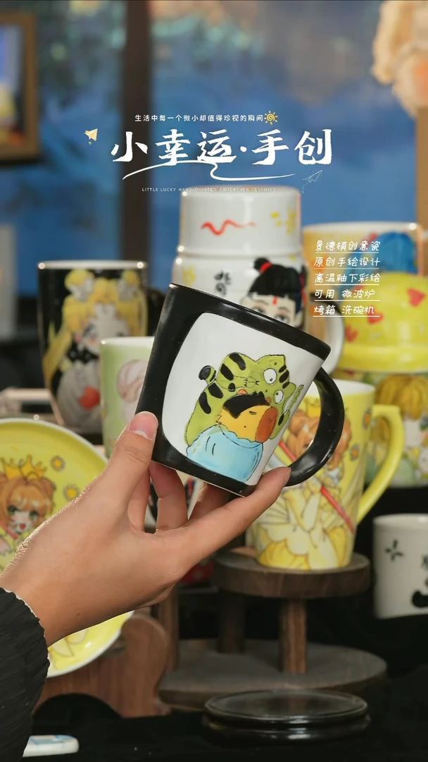 【闪购商品】景德镇纯手工手绘