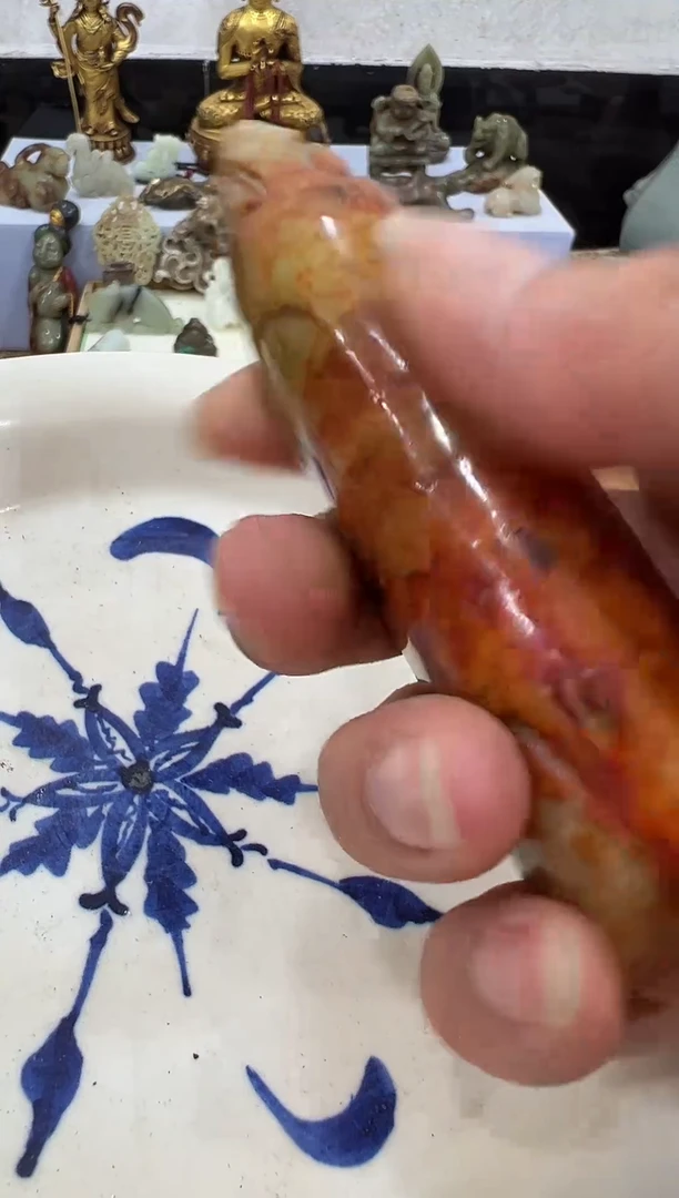 瓷片手工，手绘，陶瓷