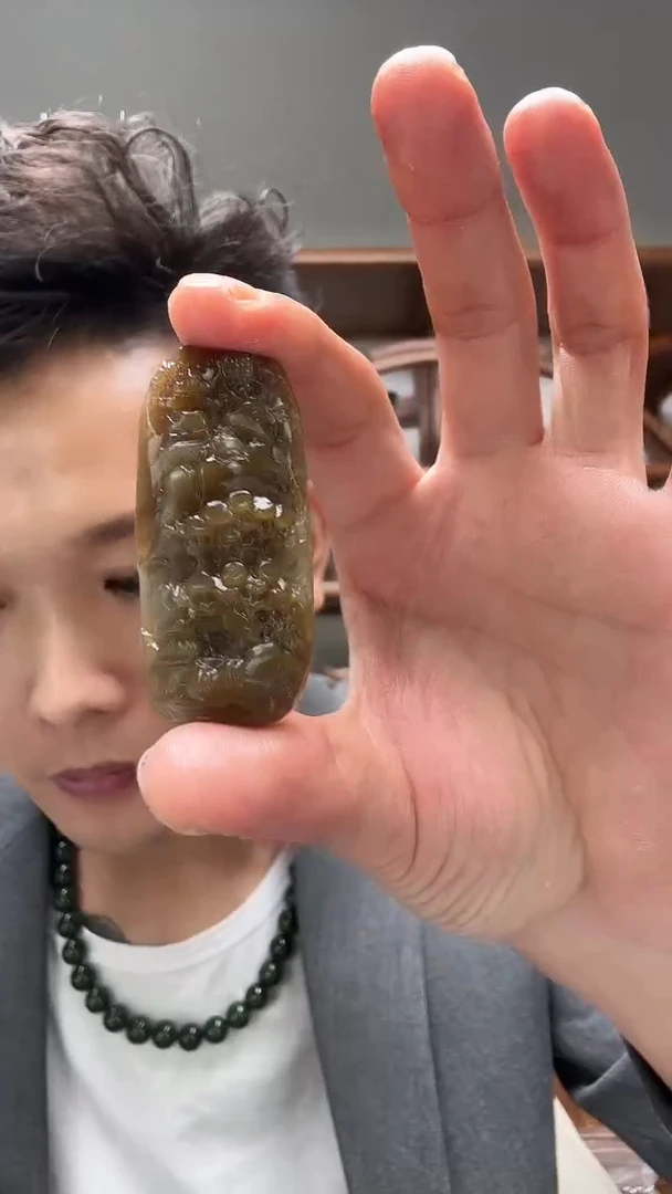 吊坠(不含链)未镶嵌和田玉和田玉吊坠P-29