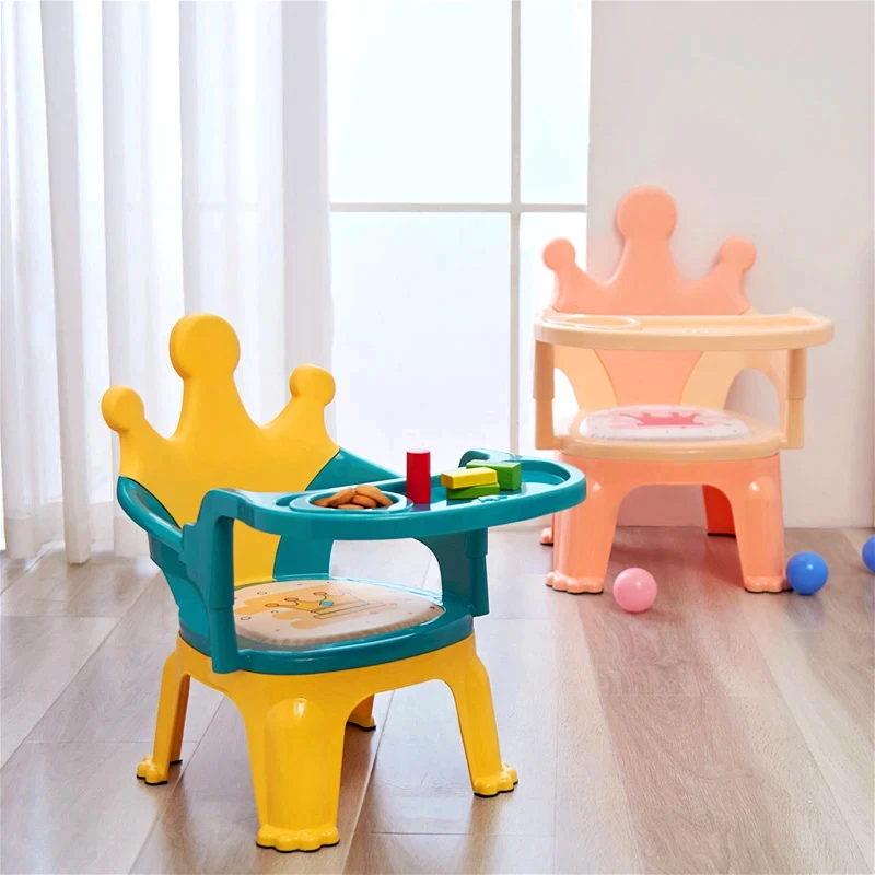 【ZB】宝宝吃饭餐椅凳子叫叫椅 一椅多用可当餐椅可当凳子罩衣套