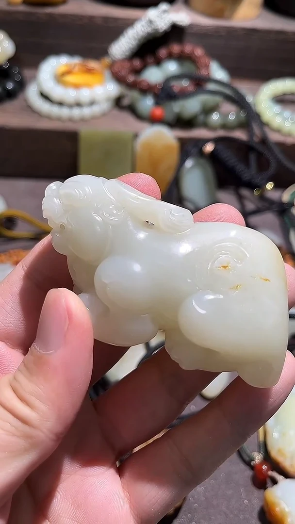 未镶嵌和田玉（子料）挂件未镶嵌和田玉挂件1