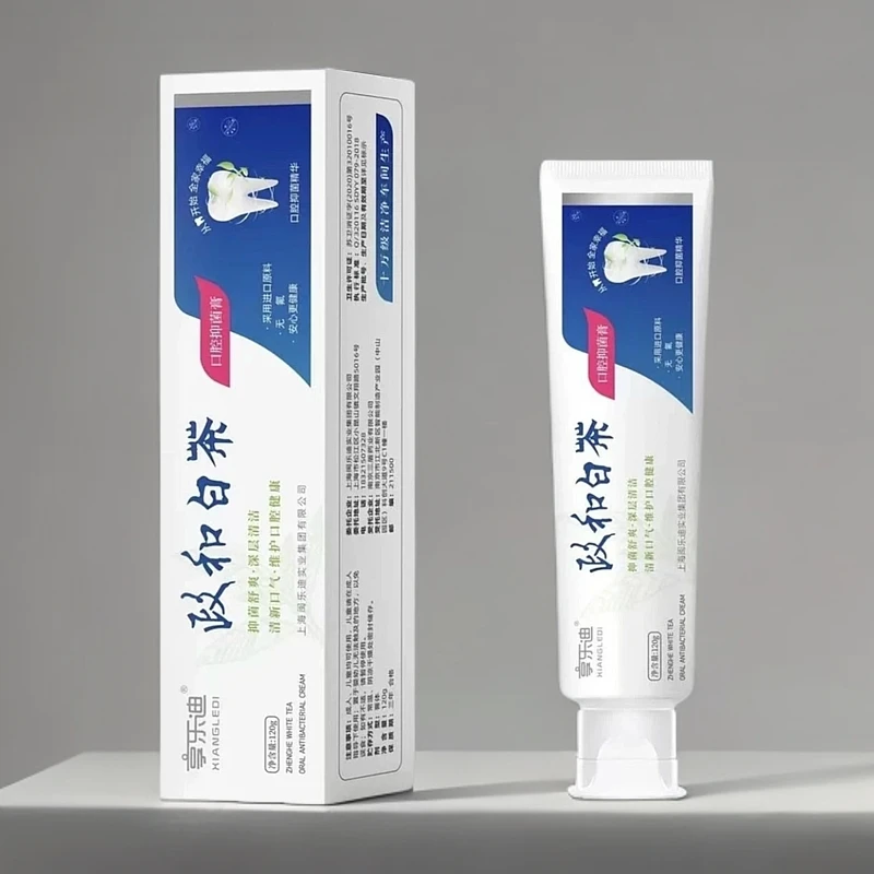 享乐迪政和白茶口腔健齿牙膏