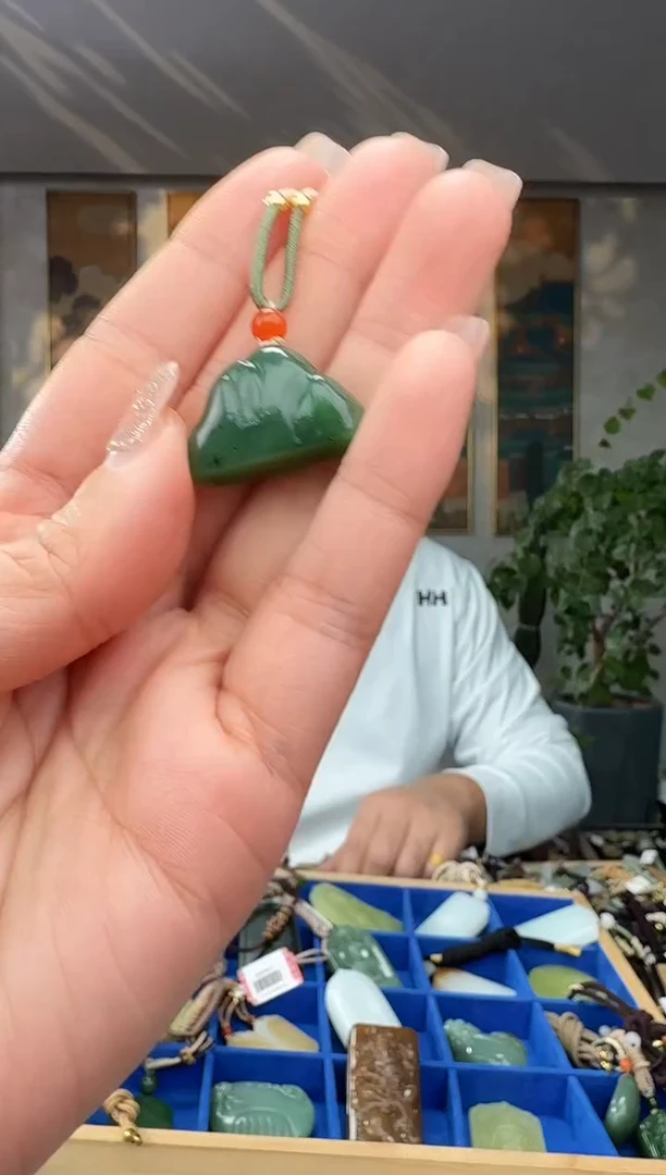 颈饰未镶嵌和田玉拍一发一多样性发货