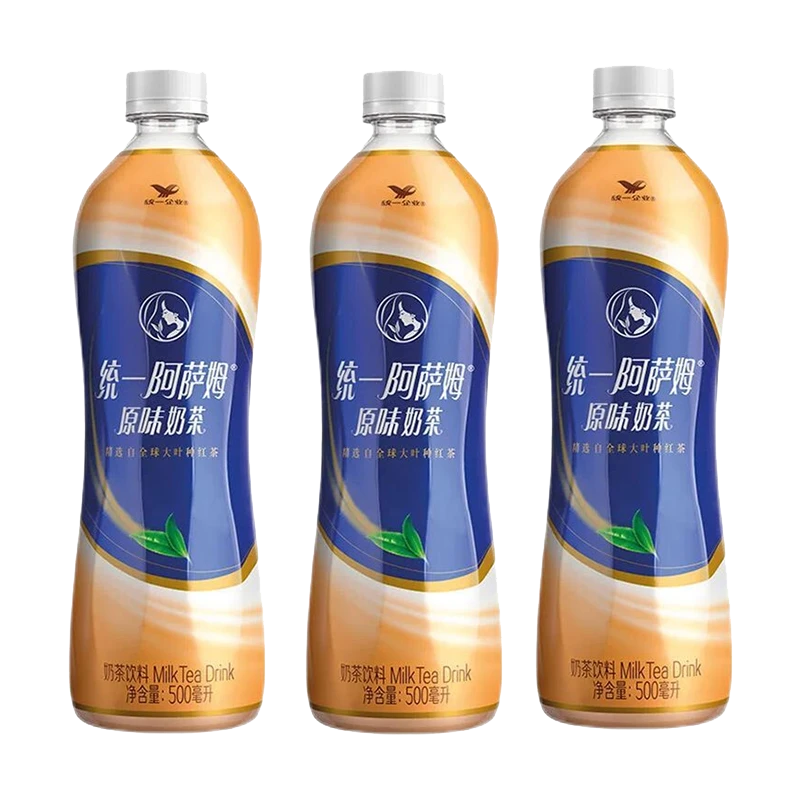 统一阿萨姆奶茶 原味500ml*3瓶