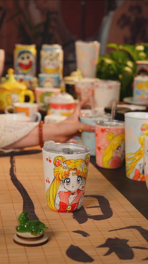景德镇手工手绘杯