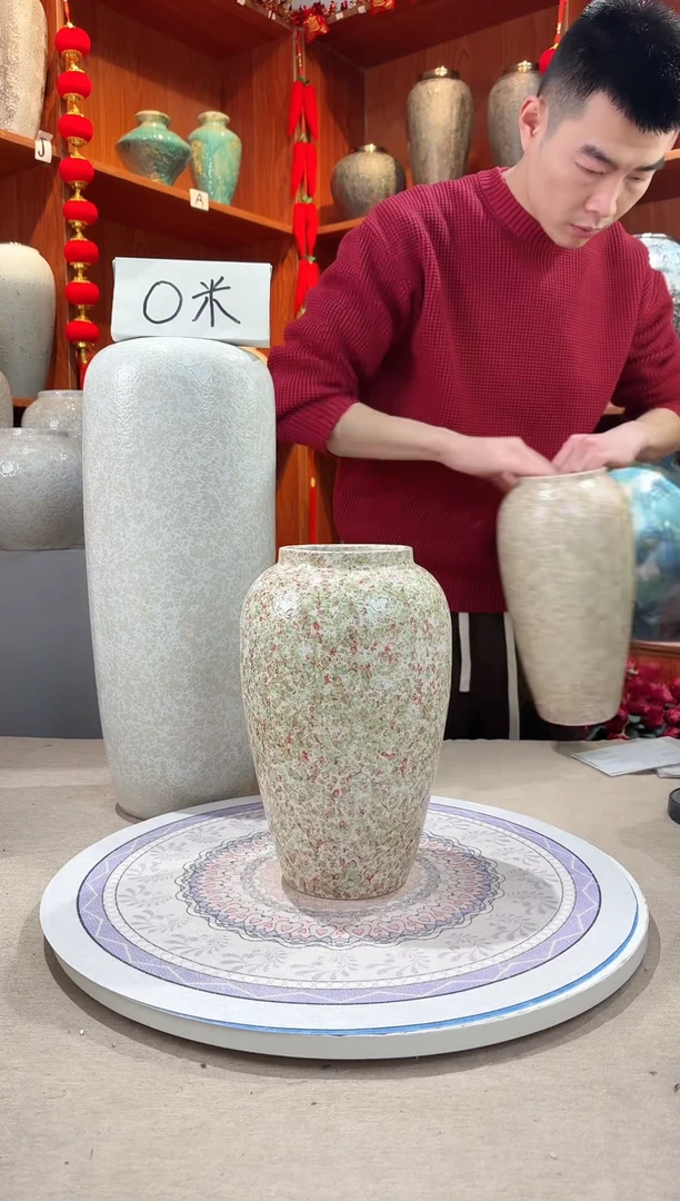 【闪购商品】瓶陶瓷花瓶 无花 绿野仙踪中号