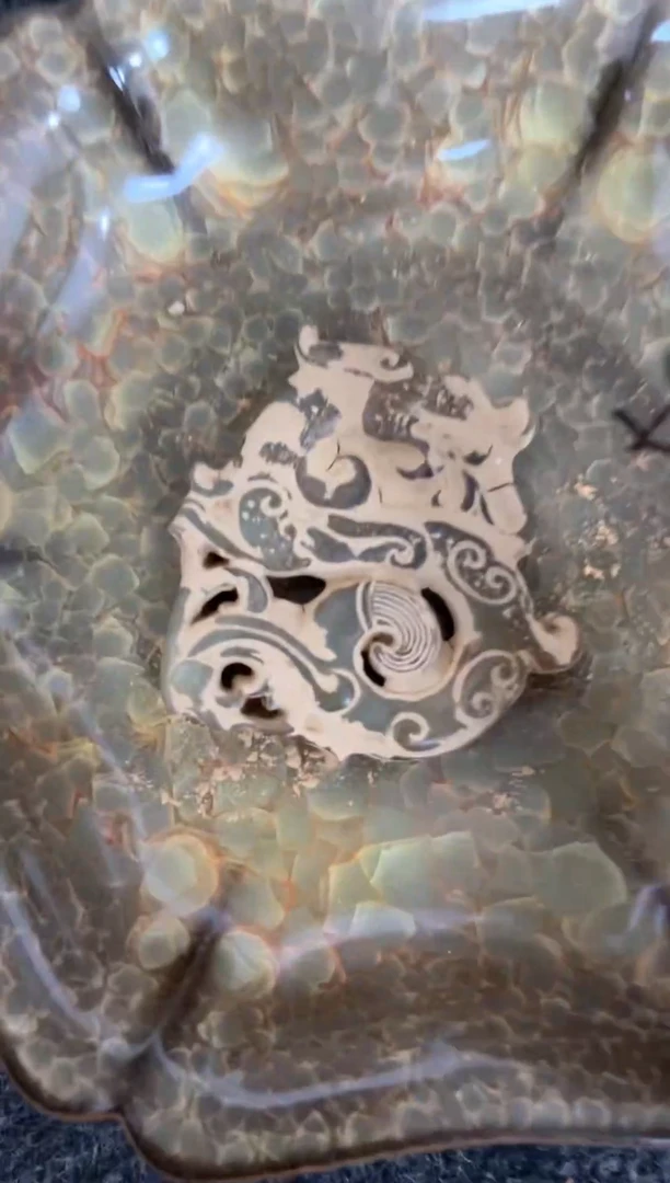 瓷片手工，手绘，陶瓷1