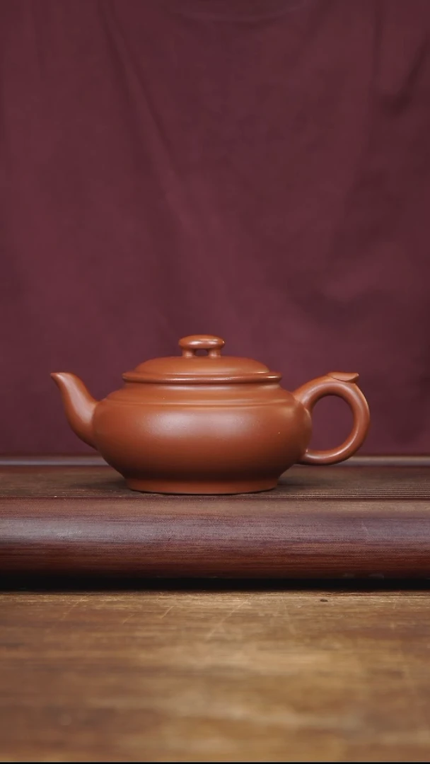 茶壶紫砂270ml 上新桥 红泥