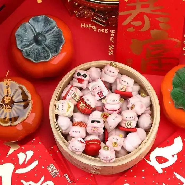 【快乐猪猪节目单】猪你好运系列潮玩盲盒挂件