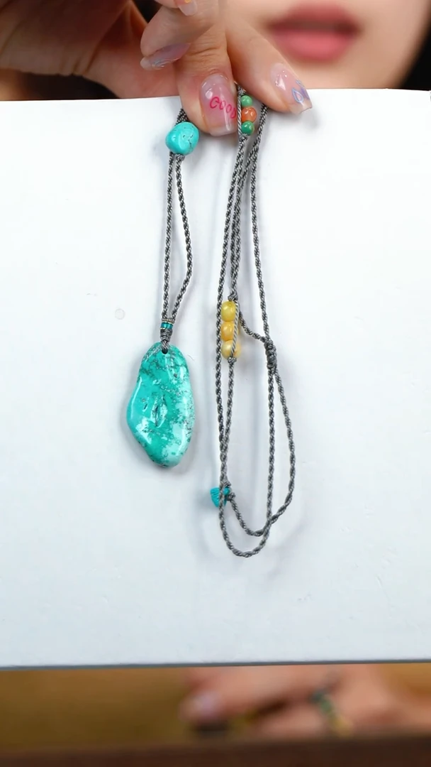 绿松石未镶嵌项链绿松石