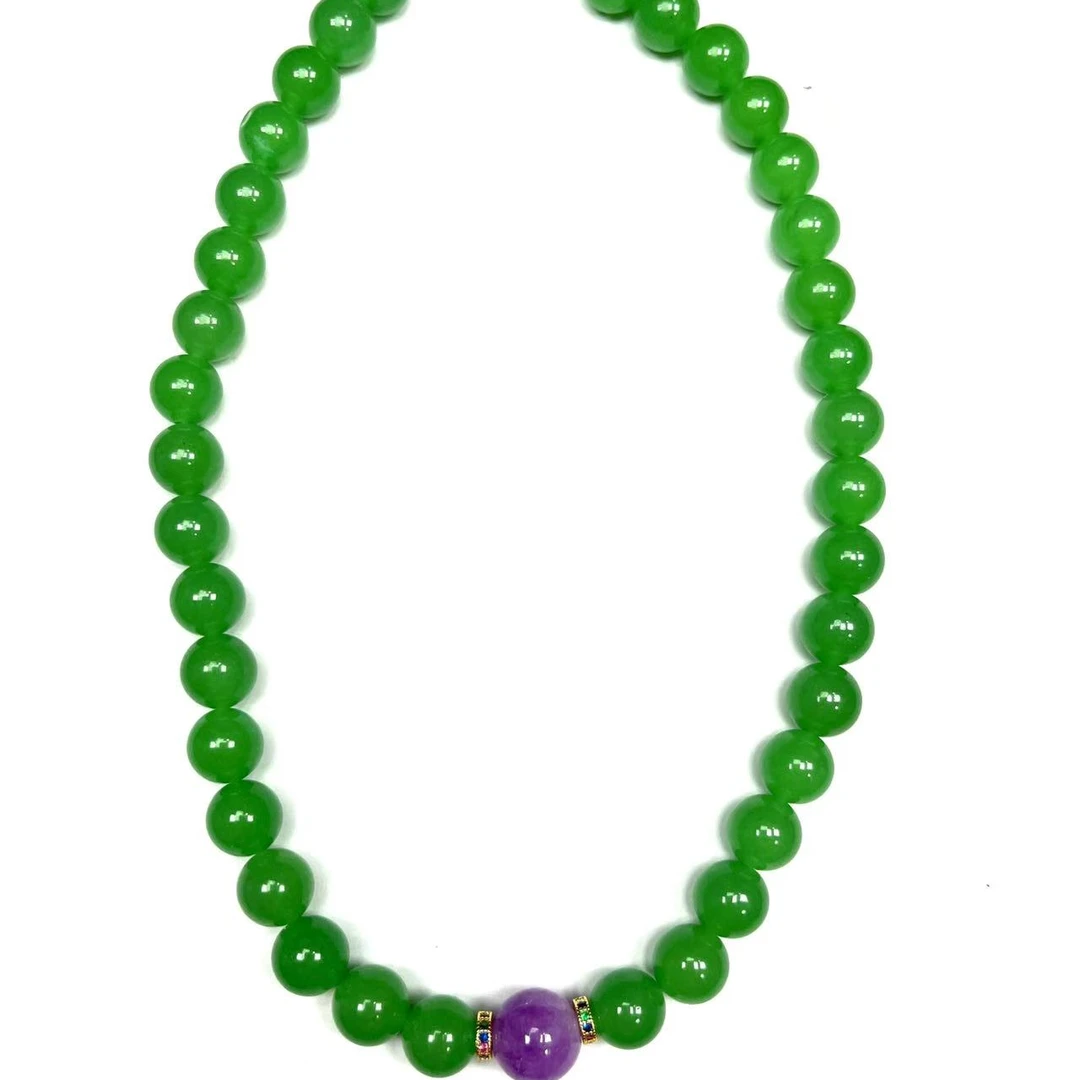 PP174-新中式圆珠项链 尺寸-10mm