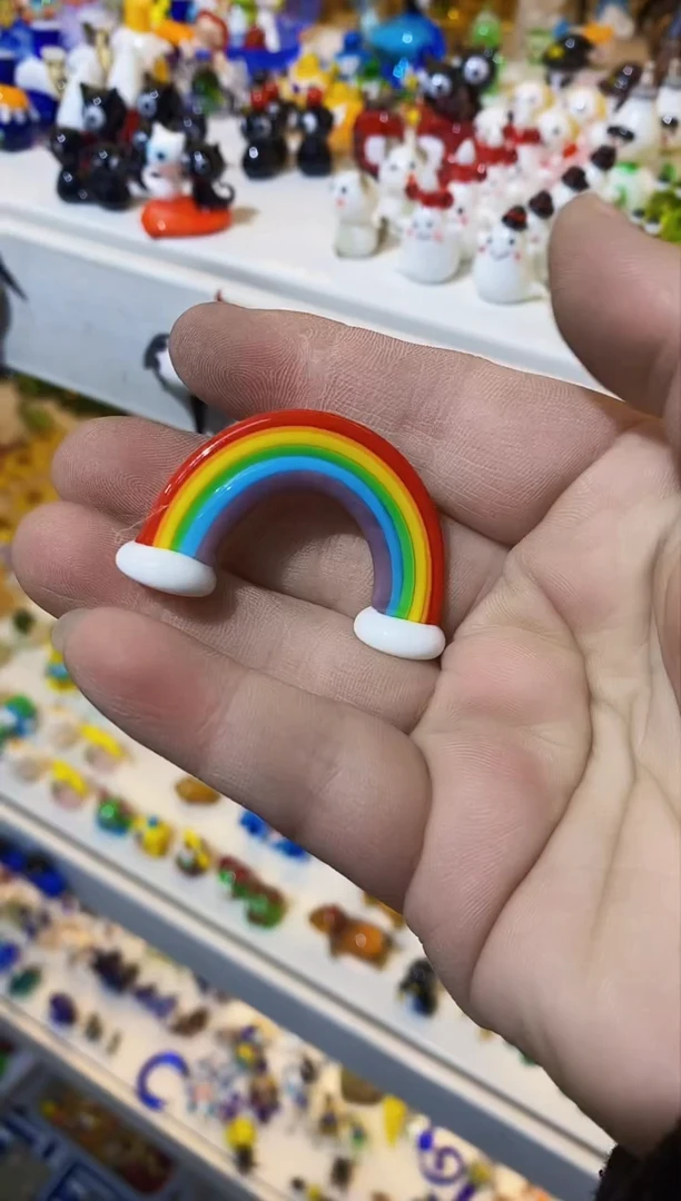 【闪购商品】琉璃手工艺品彩虹