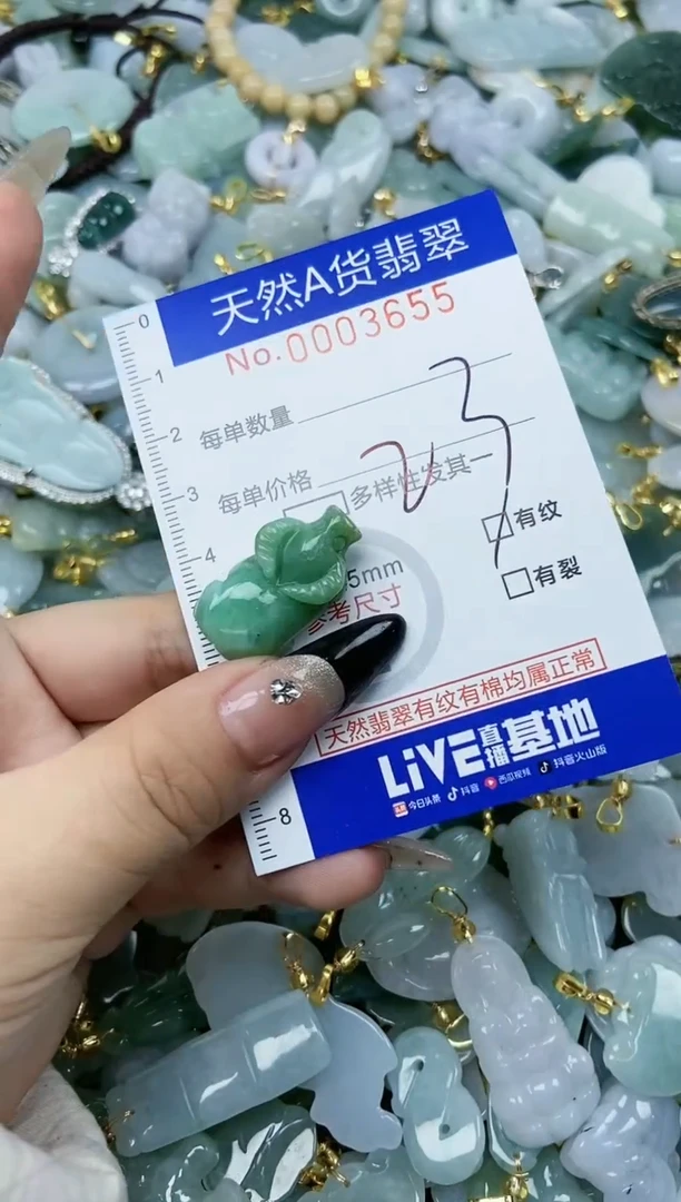 【闪购商品】翡翠颈饰未镶嵌天然A货翡翠