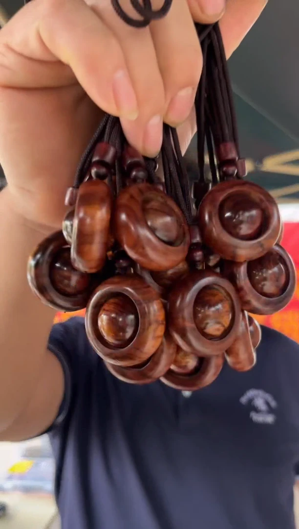 黄花梨/降香黄檀健***乐海南黄花梨转运珠