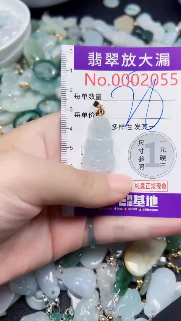 颈饰未镶嵌翡翠2055