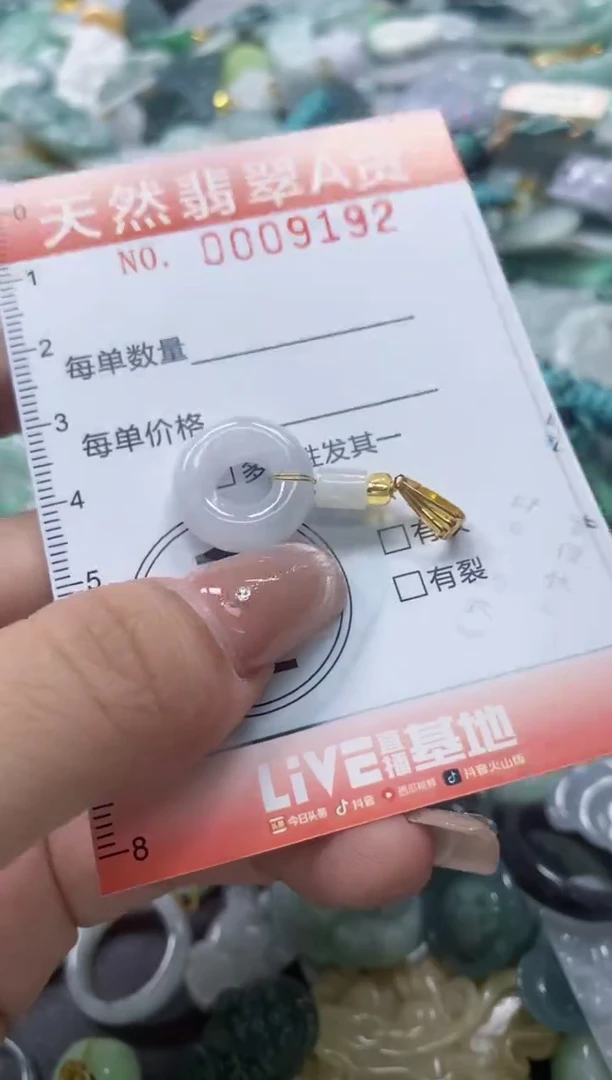 翡翠未镶嵌颈饰闪购0009192