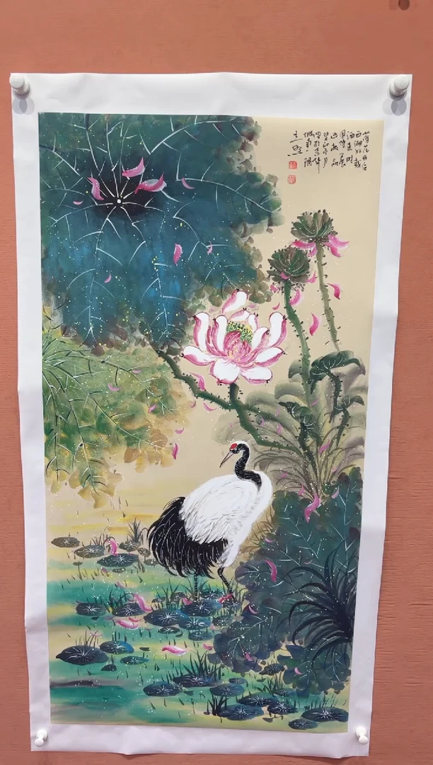 国画师立照老师国画作品