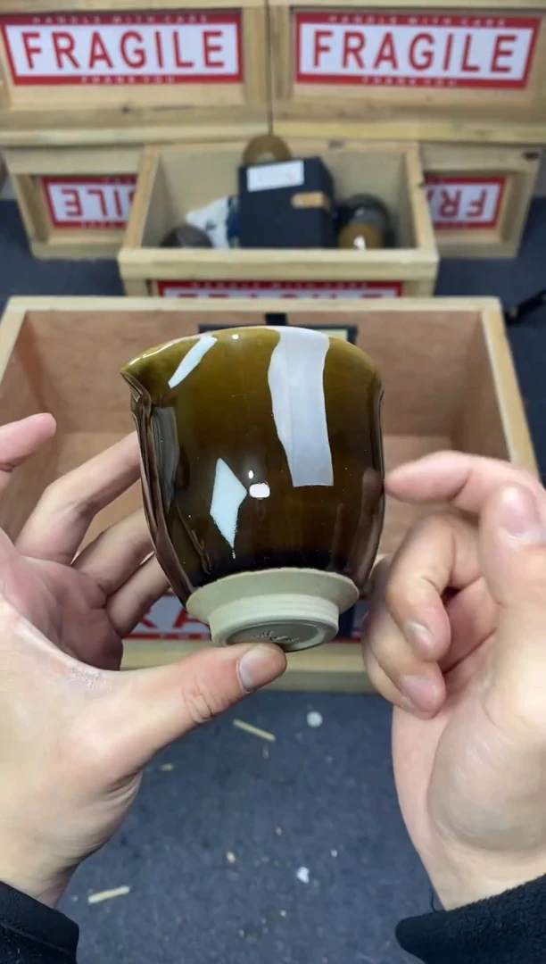 茶盏全手工原矿原釉建盏