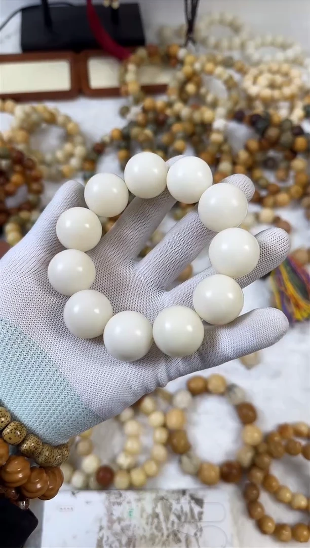 【闪购商品】白玉菩提手串24白汤圆