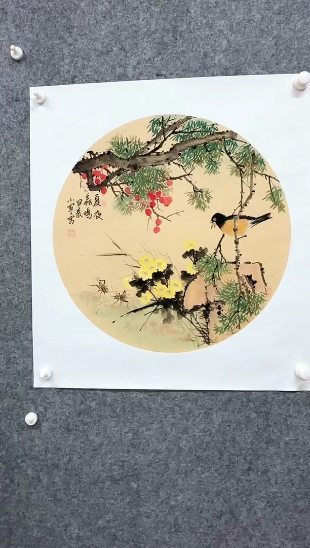 国画DH-LXN老师绘画作品