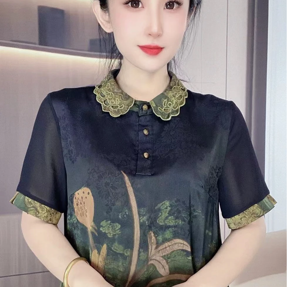 999新款夏季高端精致2025年时尚阔太太显瘦连衣裙