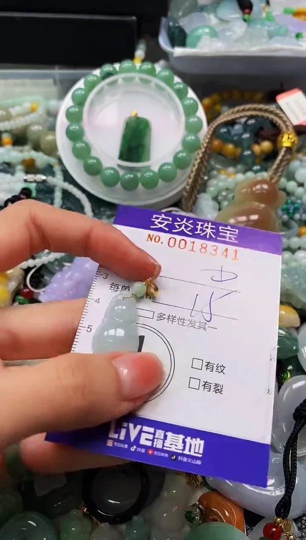 颈饰未镶嵌翡翠闪购0018341