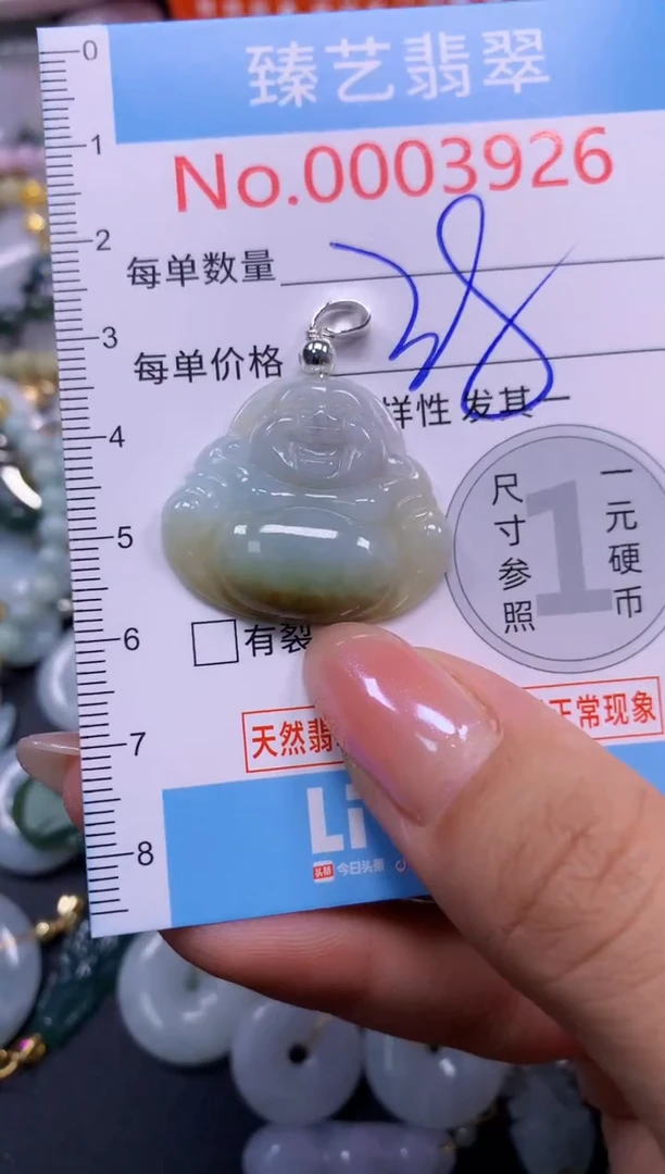 颈饰未镶嵌翡翠3926
