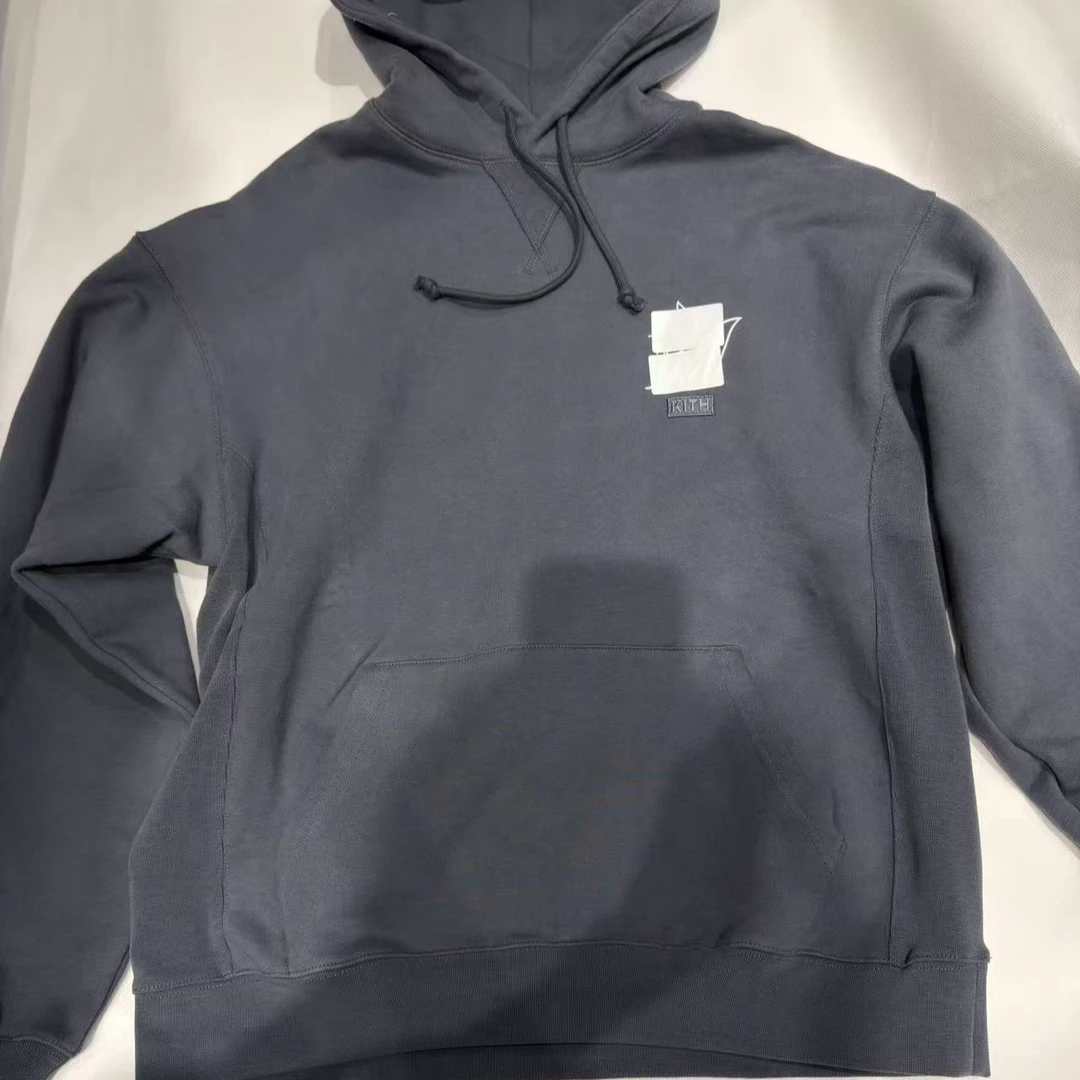 Kith 联名 灰色连帽卫衣