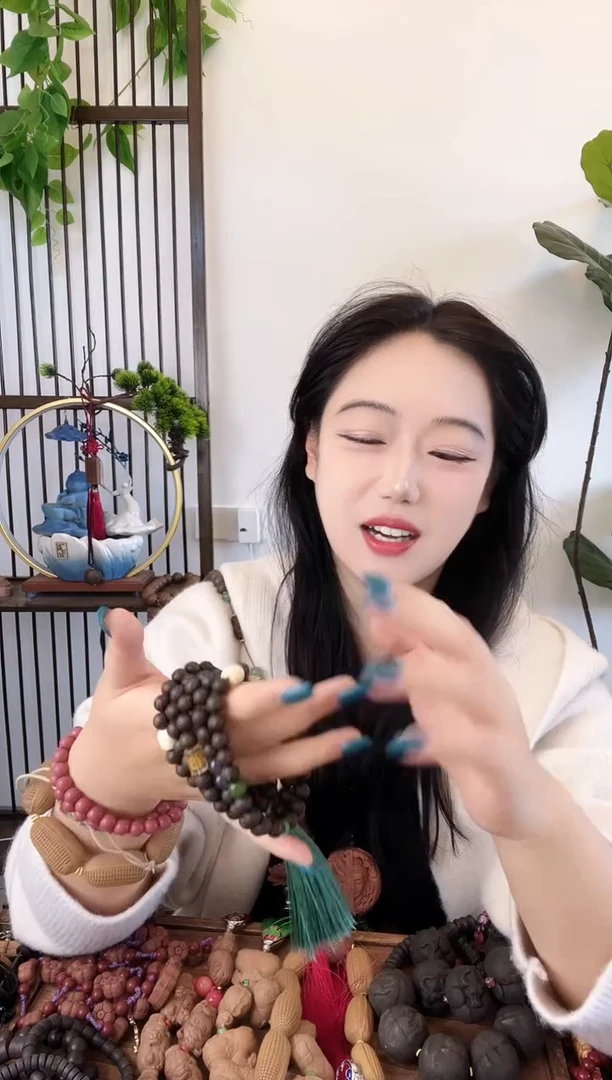 泥塑药龙涎道系10籽大脖挂