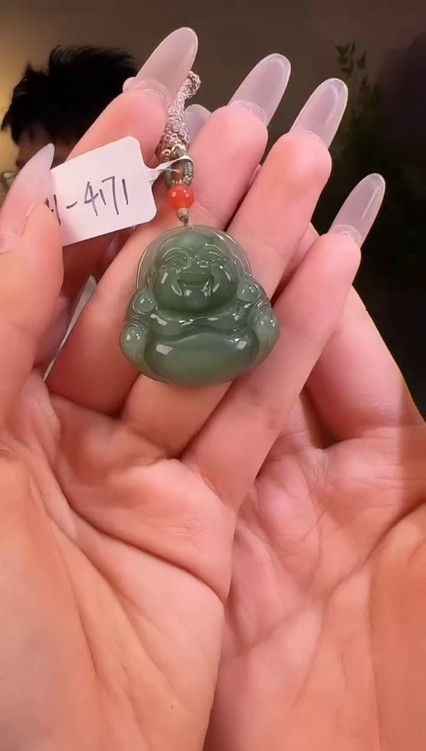 【闪购商品】和田玉颈饰未镶嵌佛公4171