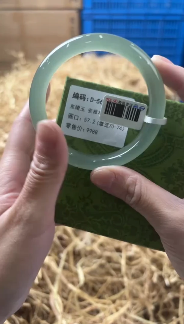 未镶嵌手镯石英质玉D-5633