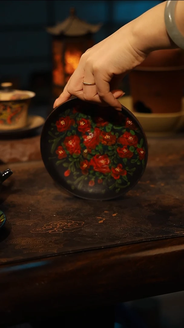 陶瓷景德镇高温釉下彩手工手绘款式