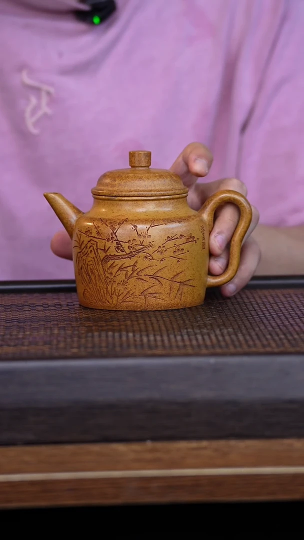 茶壶紫砂宜兴手工原矿紫砂壶001