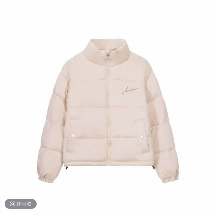 冬季设计感新款刺绣棉服加厚保暖立领面包服棉服外套8688#