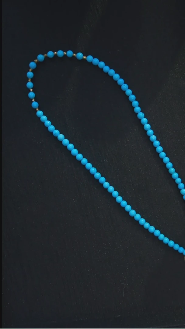 未镶嵌绿松石项链发货一件