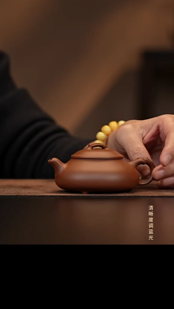 允禾斋 紫砂壶  简瓢 中槽清