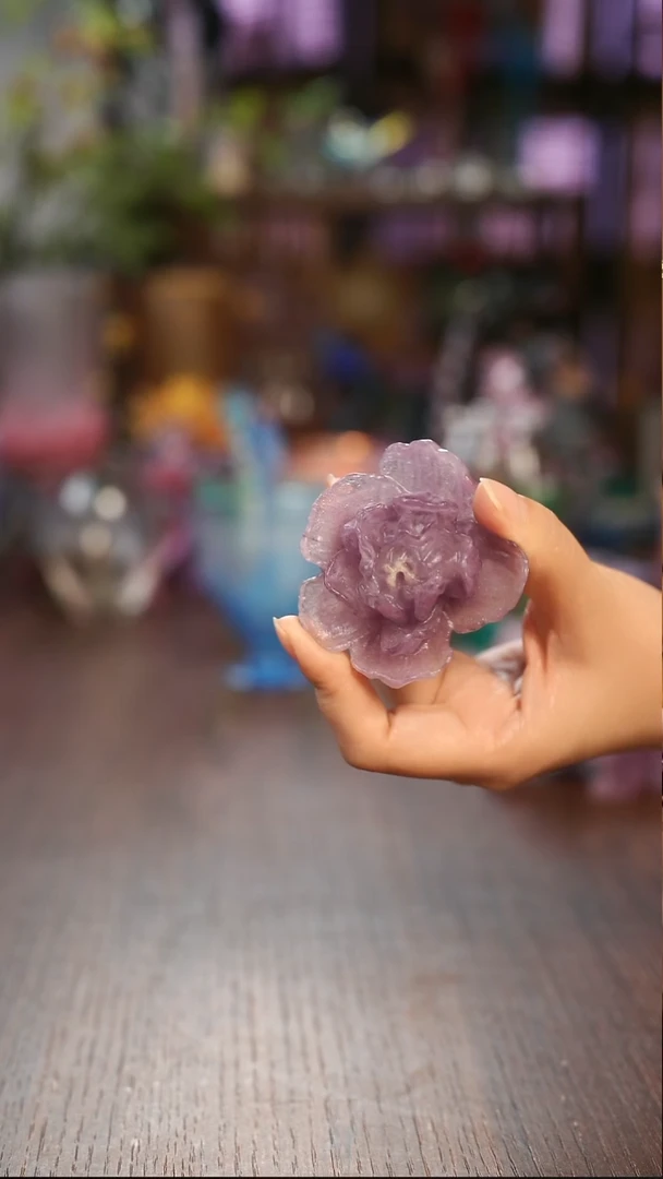 轩闪购花相香插紫色