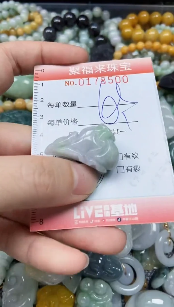 翡翠未镶嵌颈饰闪购0178500