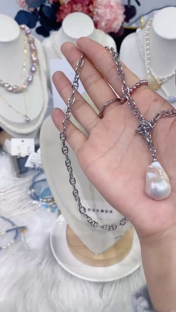 颈饰未镶嵌淡水珍珠4006