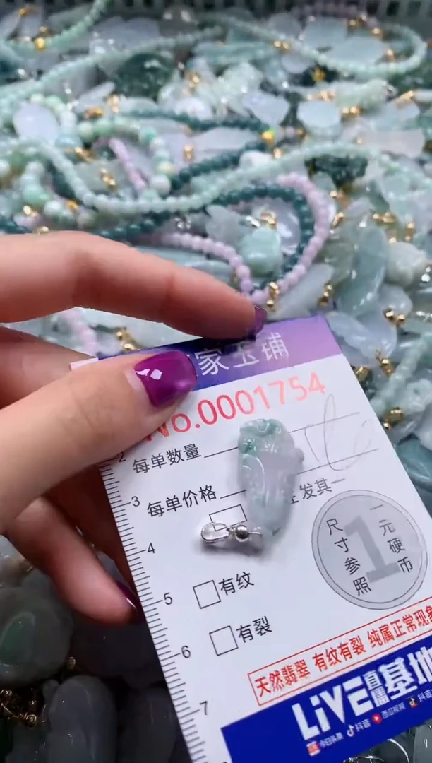 颈饰未镶嵌翡翠1754