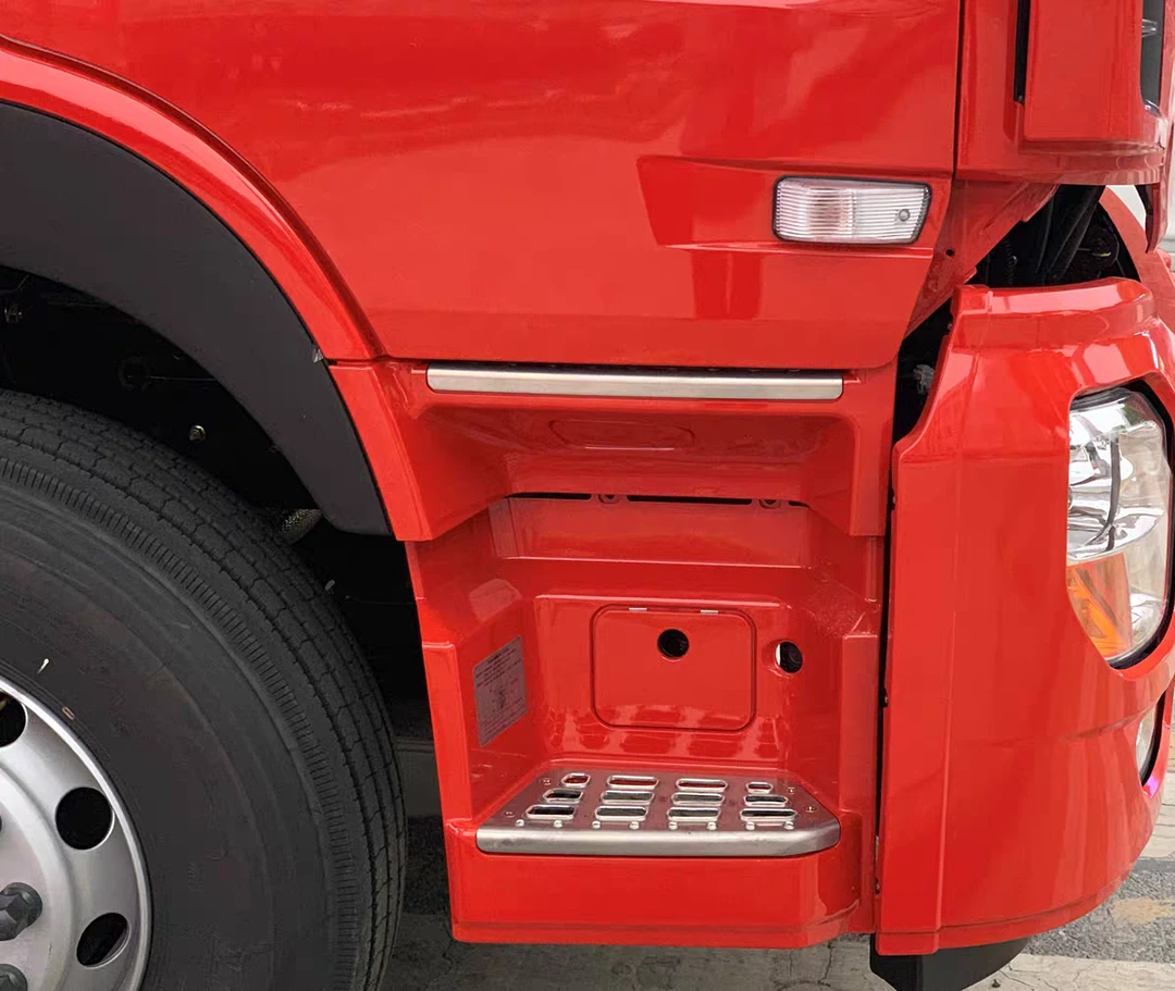 驾驶室上车下踏板护罩脚踏板装饰罩包围适用天龙启航轻盈版天龙VL