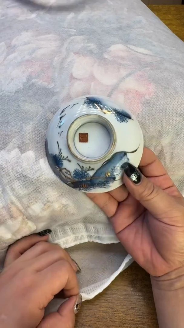 暮*瓷器瓷器瑕疵破破46