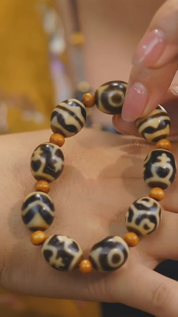 玛瑙/玉髓手串未镶嵌多样性发其一