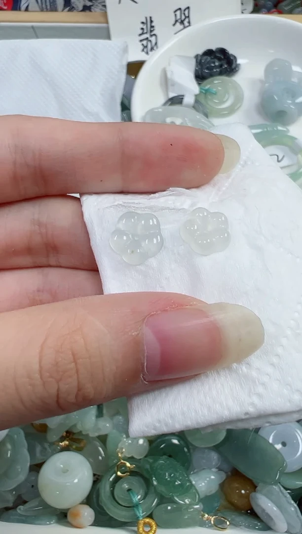 翡翠裸石114号链接，A货翡翠