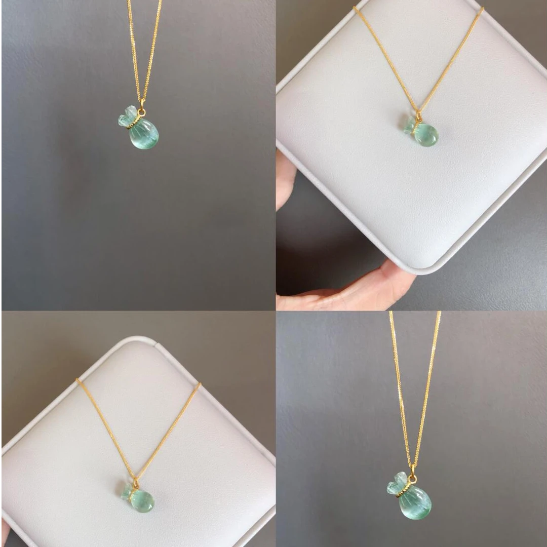 铜合金项链 【心飞扬】新款项链夏季轻奢高级感项坠女款氛围感饰品