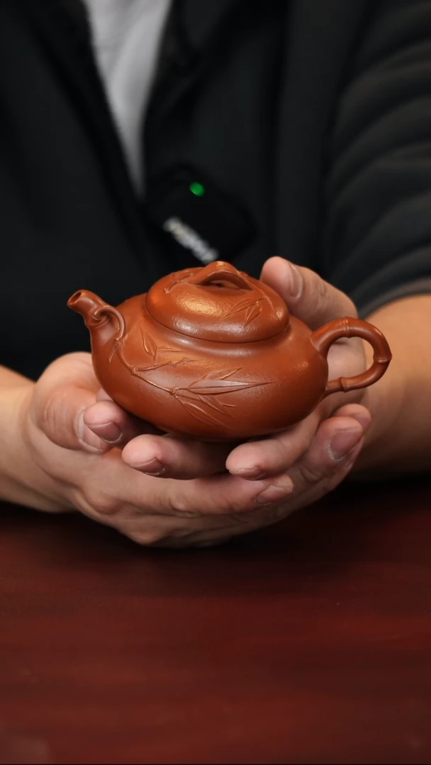 茶壶紫砂原矿高端紫砂--圆竹