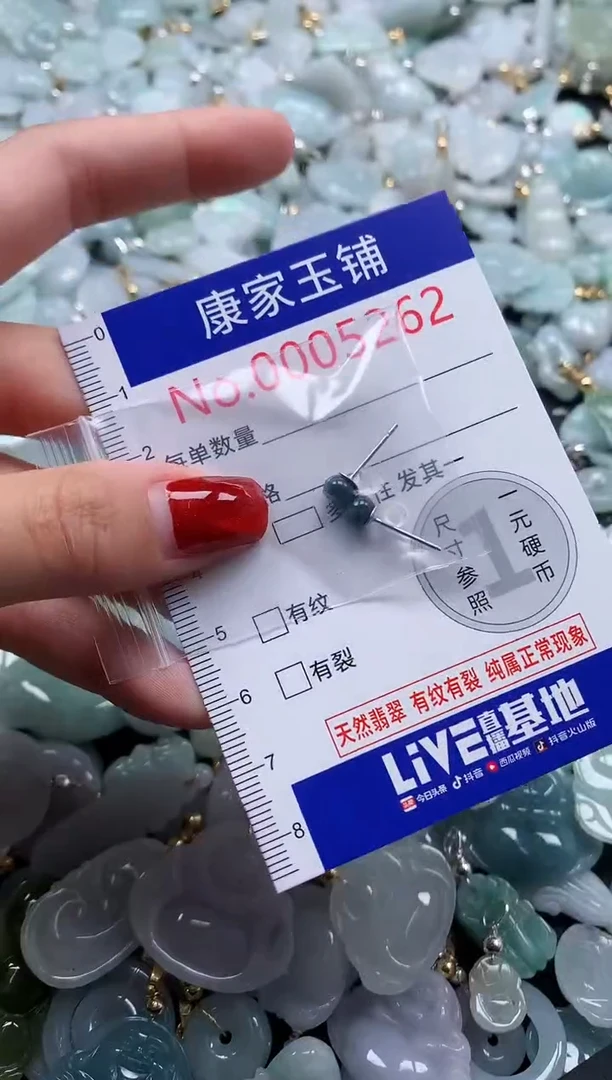 翡翠未镶嵌吊坠(不含链)5262